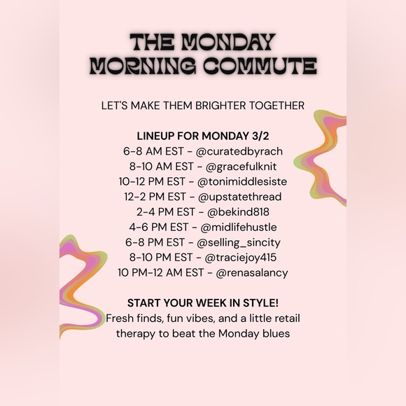 2/2 The Monday Morning Commute Train 6 AM EST - 12 AM EST - Picture 6 of 6